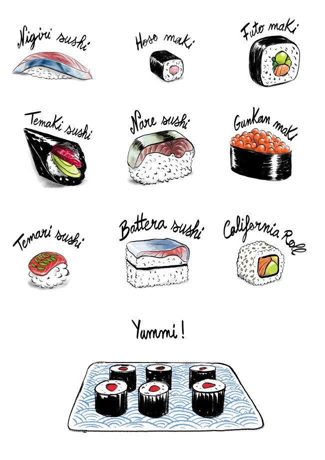 illustration-franckie-food-cuisine-art-sushi-3.jpg - Franckie | Virginie