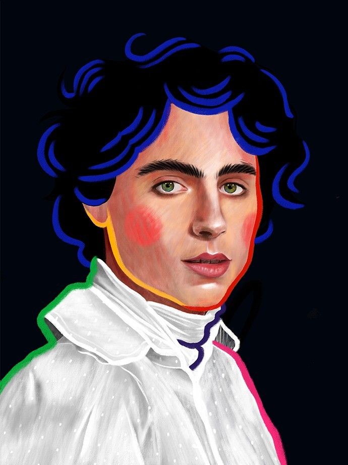 illustration-anais-ordas-actor-chalamet.jpg - Ana&#x00EF;s&#x20;ORDAS | Virginie