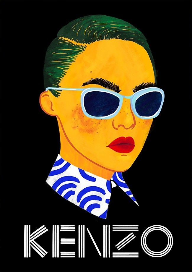 illustration-anais-ordas-kenzo-sunglasses.jpg - Ana&#x00EF;s&#x20;ORDAS | Virginie