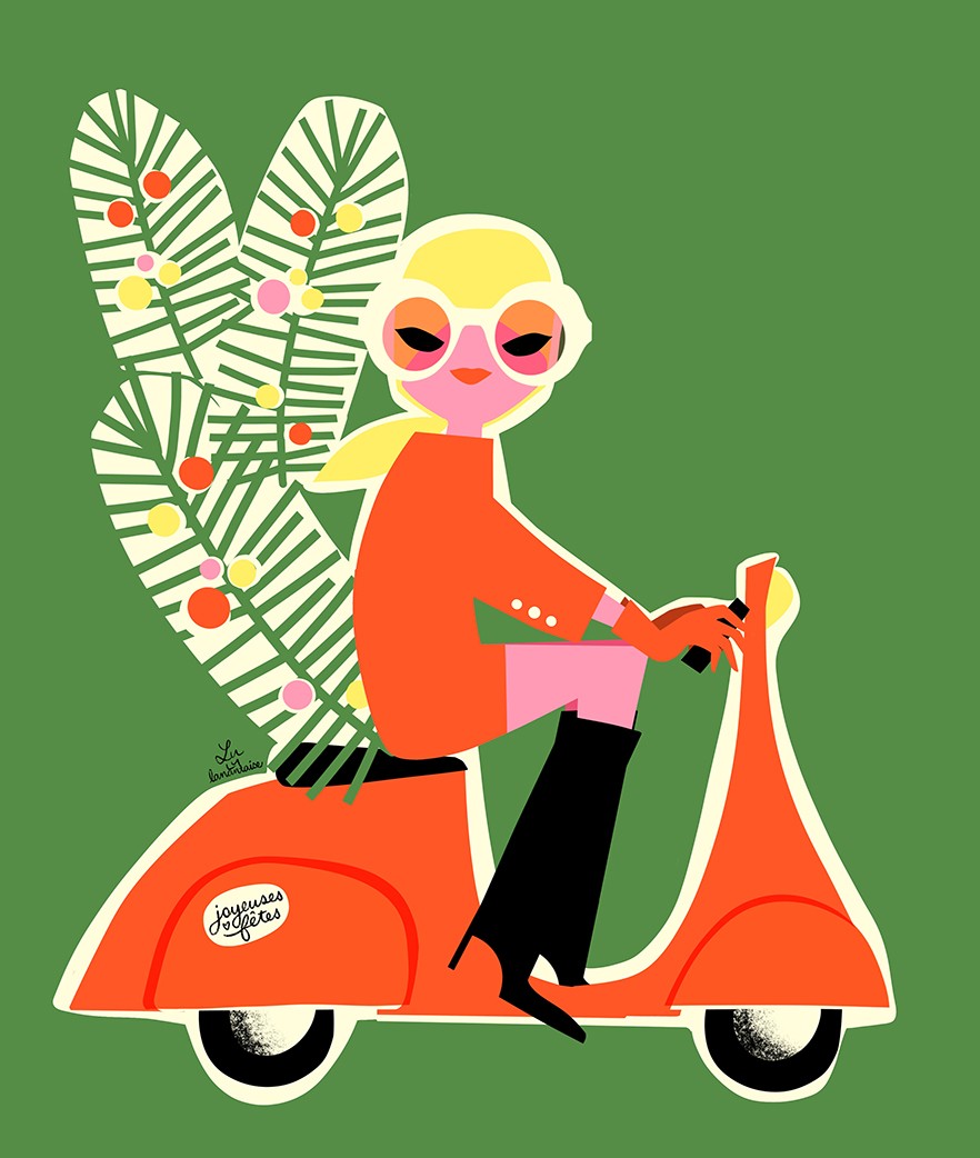 illustration-lululanantaise-scoot.jpg - Lulu&#x20;LA&#x20;NANTAISE | Virginie